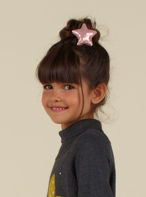 Lot de 3 élastiques étoiles assortis enfant fille MYANOELA1 / 21WI01T4ELAK008