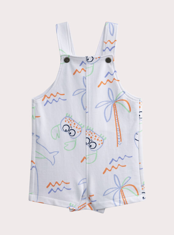 Salopette courte surf pour bébé garçon WUTASAC2 / 25SG10U1SAC000