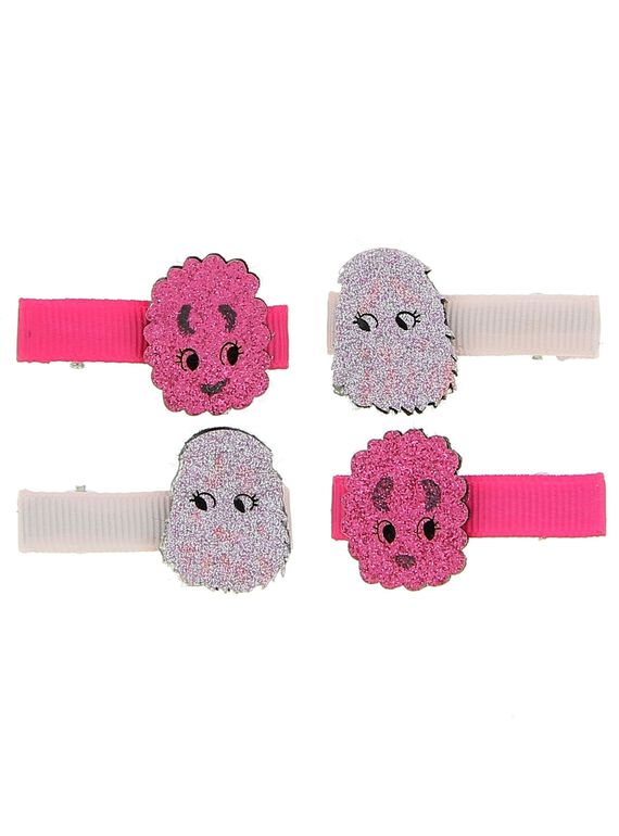 Lot de barrettes-pinces fille DYAROUCLIC1 / 18WI0122BRT099