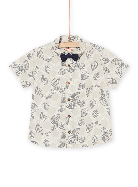 Chemisette avec noeud papillon à imprimé fleurs RONEOSHIRT / 23S902O1CHM005