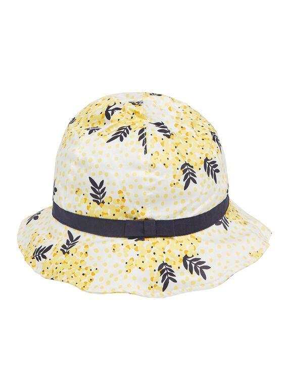 Chapeau avec motif Enfant fille + ruban avec nœud  JYASOHAT1 / 20SI0182CHA001