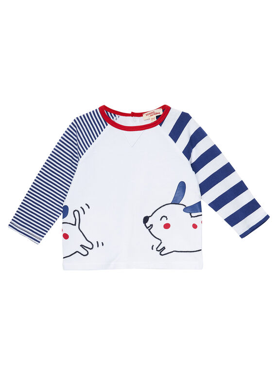 Tee Shirt Manches Longues Blanc JUGRATEE2 / 20SG10E2TML000