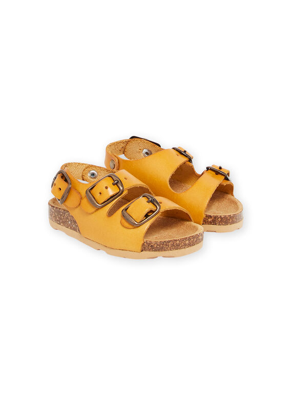 Sandales jaunes bébé garçon NUNUJEAN / 22KK3841D0E010