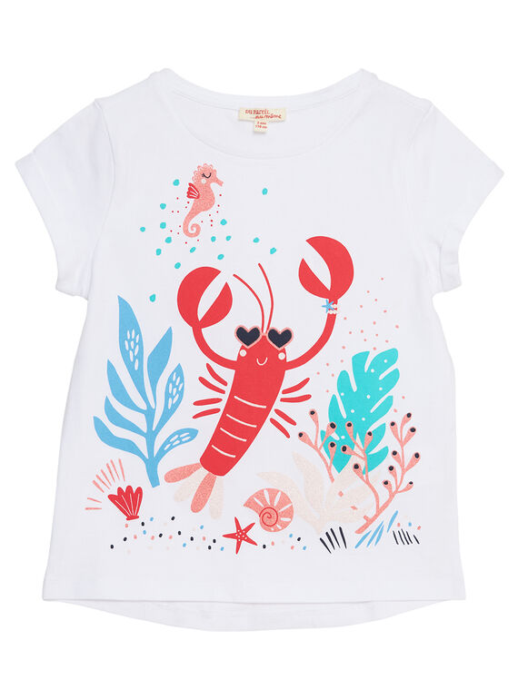 T-shirt manche courte, imprimé homard  JACEATI1 / 20S901N2TMC000