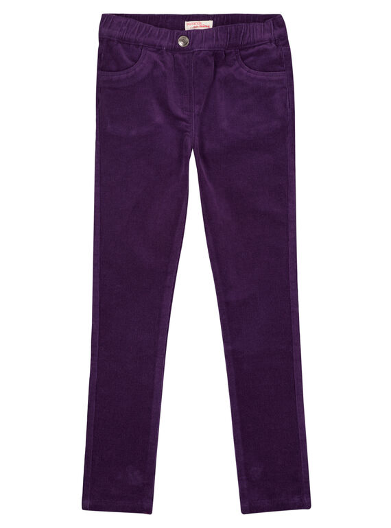 JEGGING VELOURS STRETCH GAJOVEJEG5 / 19W901L3D2B708