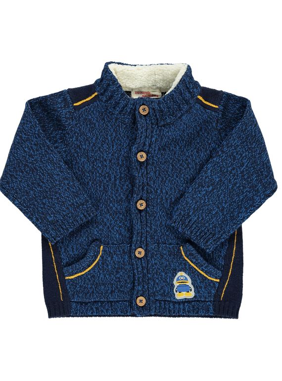 Gilet bébé garçon DUBLEGIL2 / 18WG1092GIL099