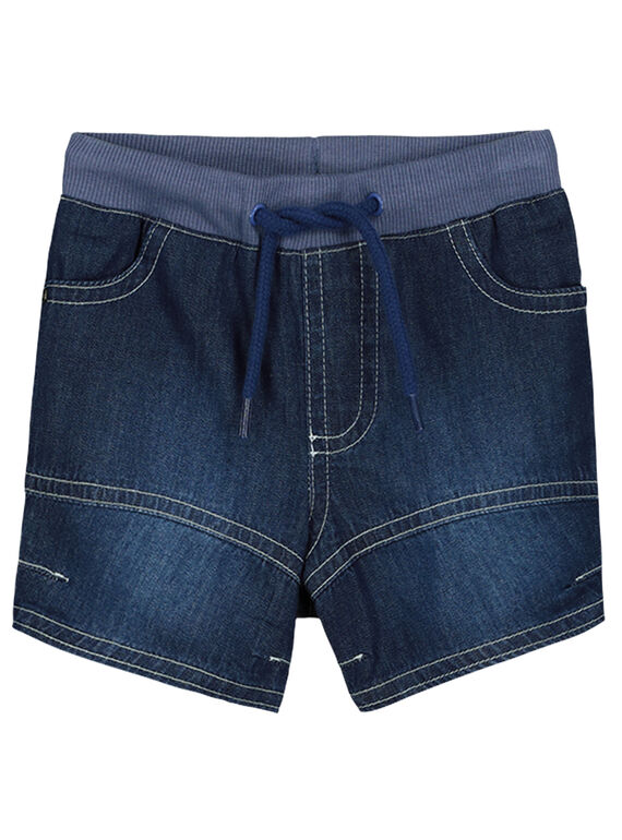 Short en jean bébé garçon FUJOBERMU6 / 19SG10G3BER704