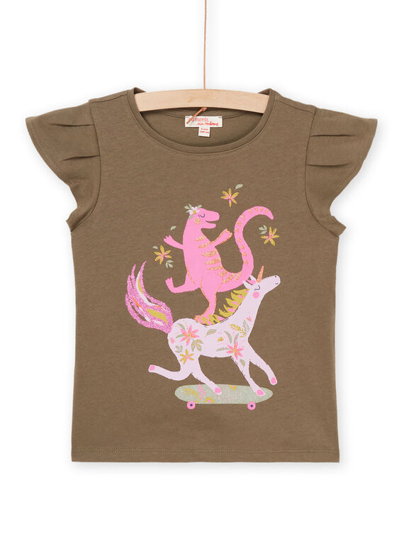 T-shirt à manches courtes volantées PAKATI1 / 22W901L1TMC604