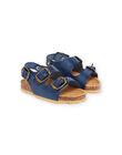 Sandales bleu marine bébé garçon NUNUELIOT / 22KK3843D0E070
