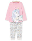 Pyjama à imprimé et motifs licorne REFAPYJSEA / 23SH11D6PYJ309
