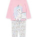 Pyjama à imprimé et motifs licorne