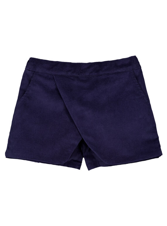 Short effect jupe en velours GAMUSHORT / 19W901F1SHO070