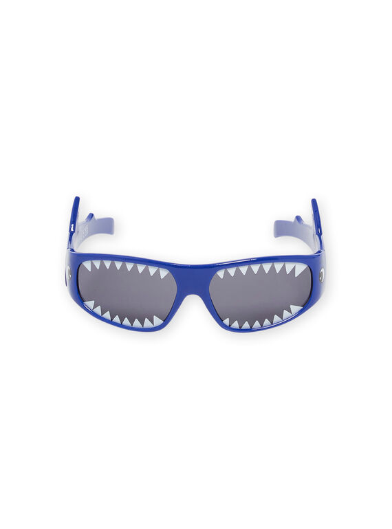 Lunettes de soleil bleues à motif requin RYOMERLUN1 / 23SI02R1LUSC238
