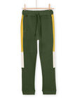 Pantalon de Jogging tricolore PORHUJOG / 22W902Q1JGB609