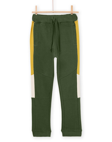 Pantalon de Jogging tricolore PORHUJOG / 22W902Q1JGB609