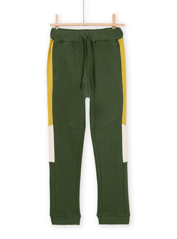 Pantalon de Jogging tricolore PORHUJOG / 22W902Q1JGB609
