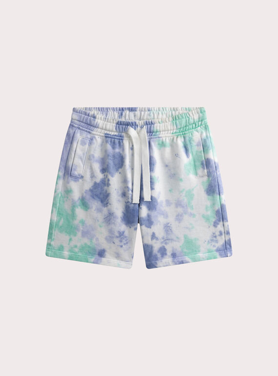Bermuda ecru et bleu tie & dye WOTIEBER / 25S902Q1BER005