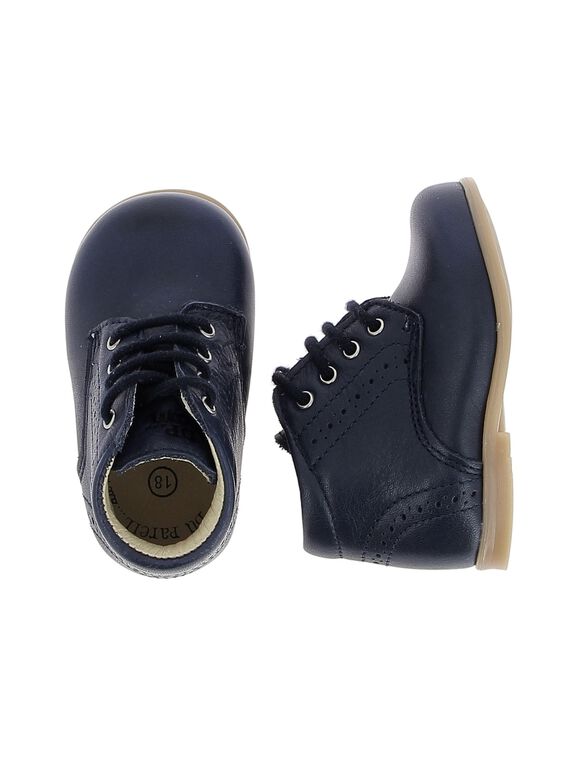 Bottillon en cuir bébé garçon CBGBOTSOLU1 / 18SK38W1D0F070