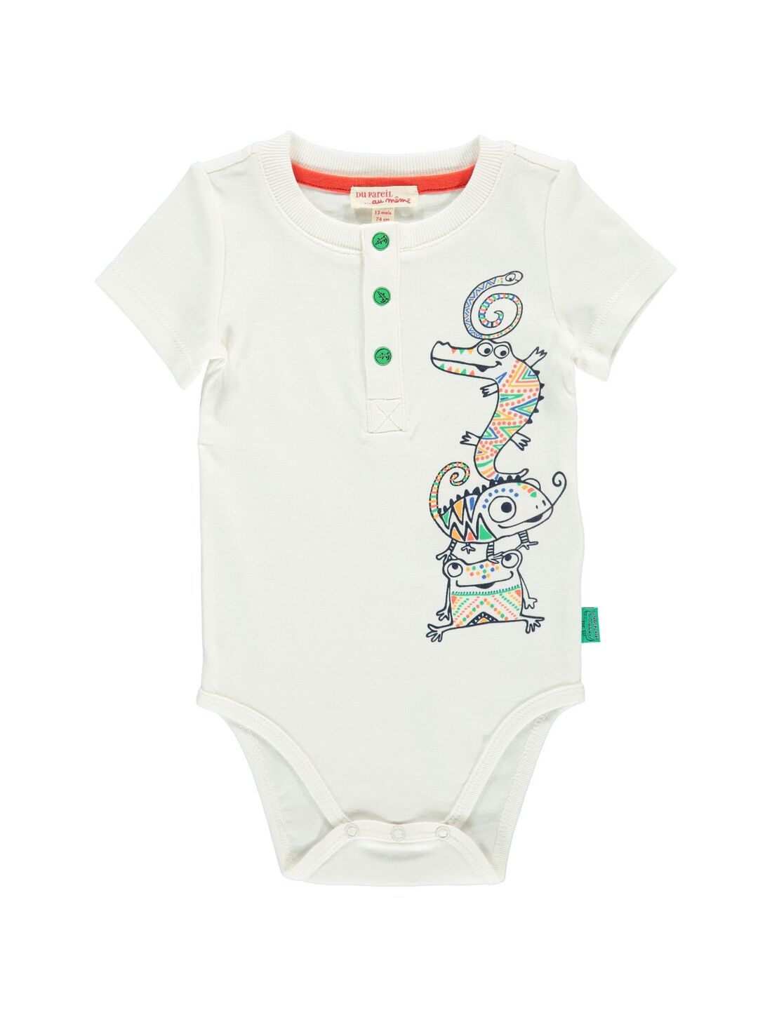 Bodies manches courtes best sale garcon