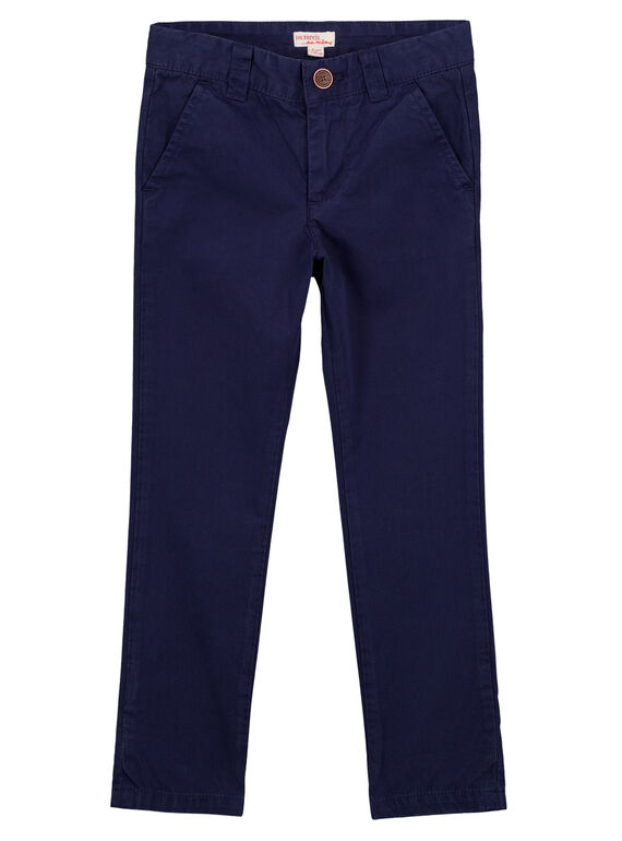 Pantalon chino Bleu Marine GOJOPACHI1 / 19W90244D2B070