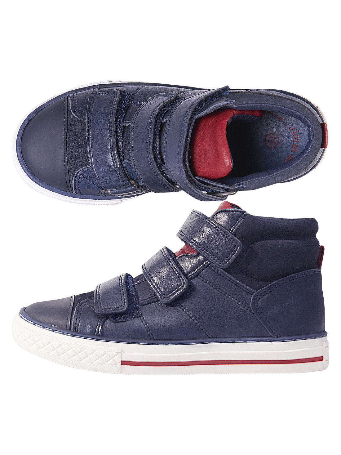 basket cuir enfant