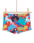 Short de bain multicolore à imprimé jungle RYOMERSHOJUN / 23SI02R4MAIF518