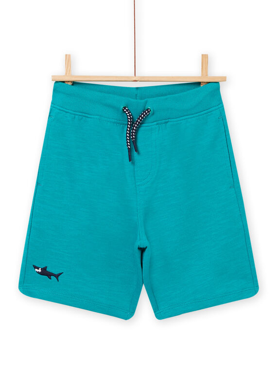 Bermuda bleu enfant garçon NOJOBER5 / 22S902CABERC242