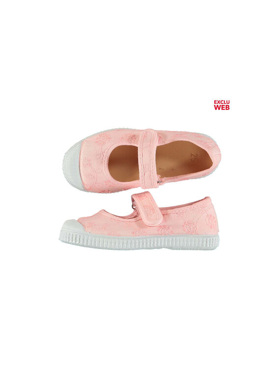 Babies toile brodée fille FFBABBROD / 19SK35B2D17030