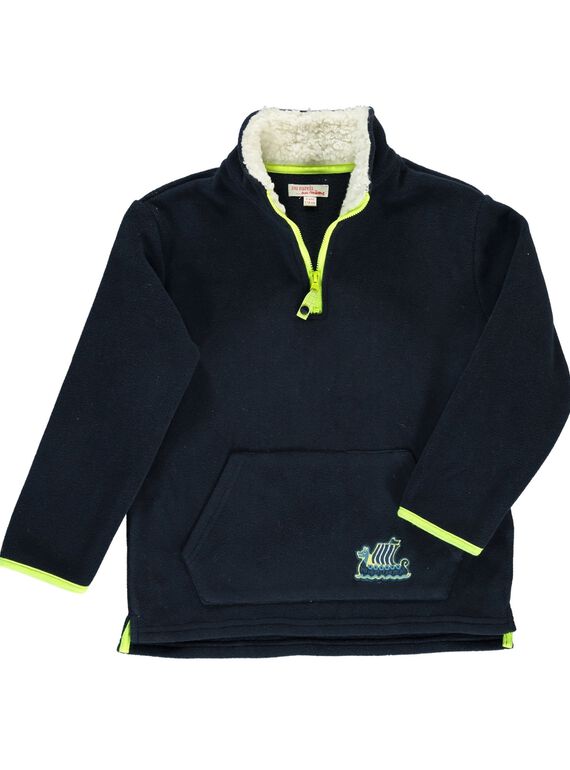 Sweat en polaire garçon DOJOPULPO3 / 18W902J3D2E717