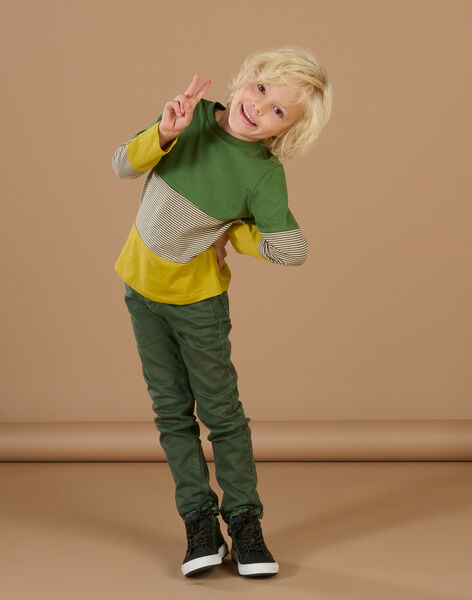 Pantalon kaki en toile POJOPAKNI1 / 22W902B5PAN609