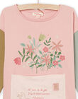 T-shirt à manches longues à animation bouquet de fleurs PARHUTEE4 / 22W901Q5TML303