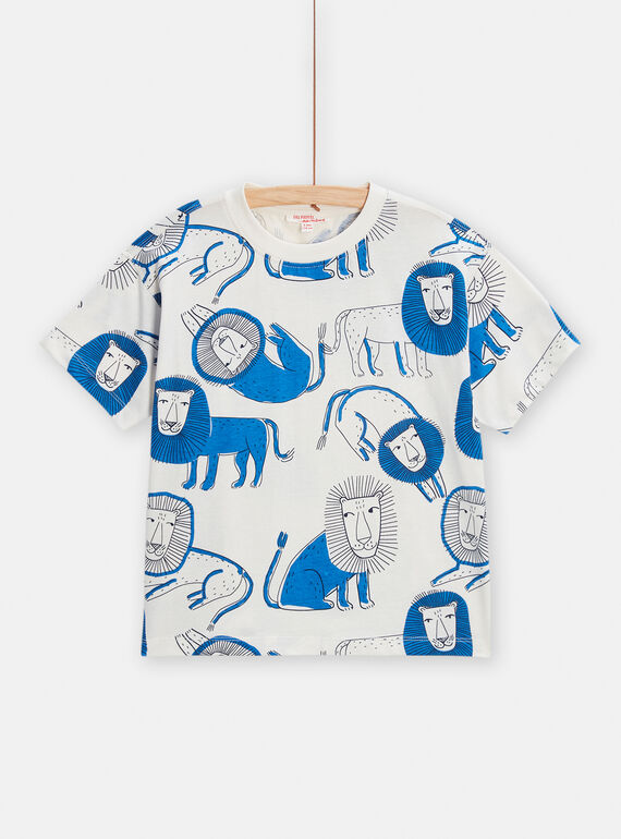 Tee Shirt Manches Courtes Ecru TOJOTIAOP3 / 24S902B5TMC001
