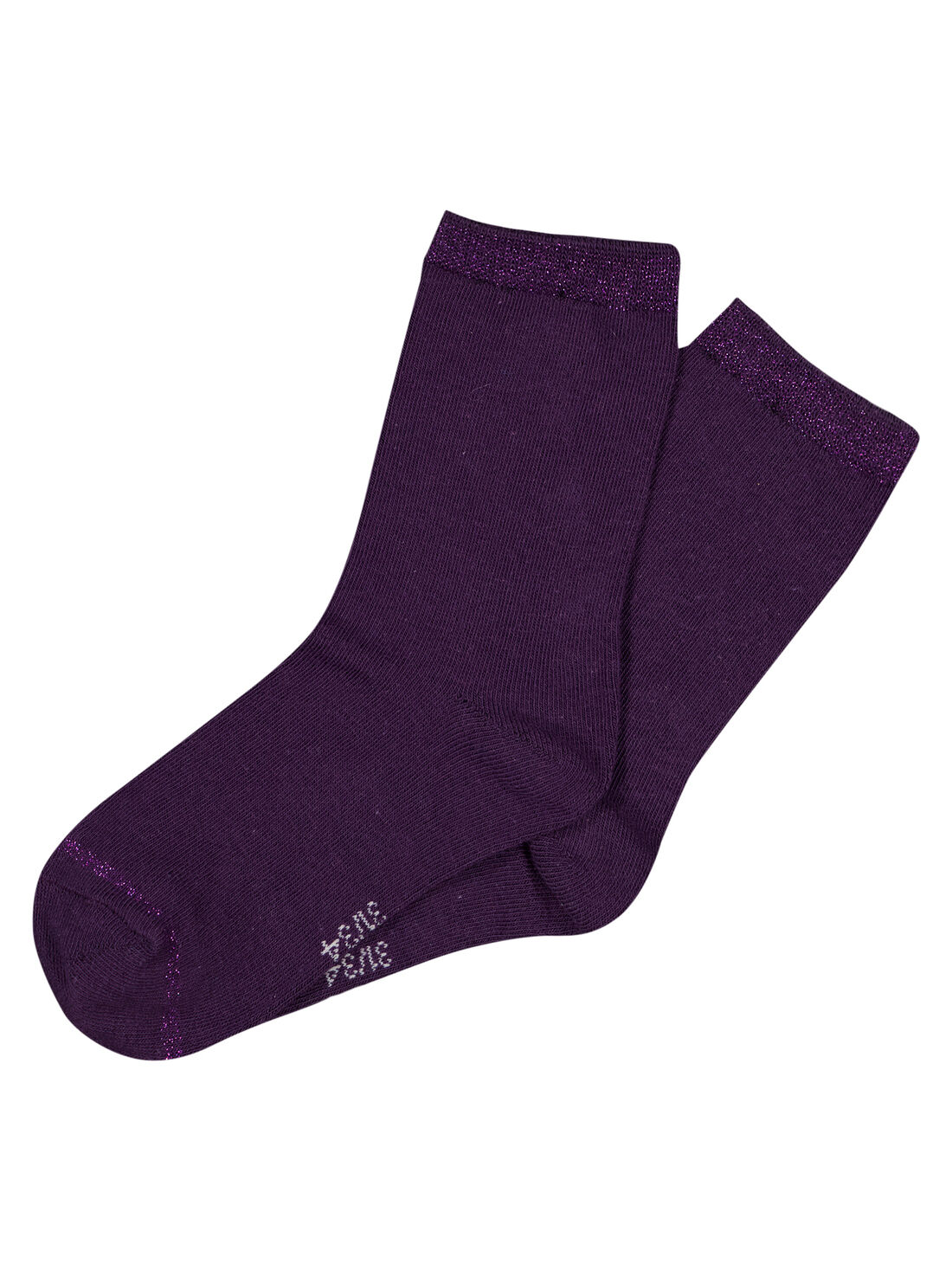 Chaussette violette on sale