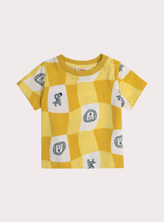 Tee Shirt Manches Courtes Ecru WUPRITEE3 / 25SG10S1TMC009