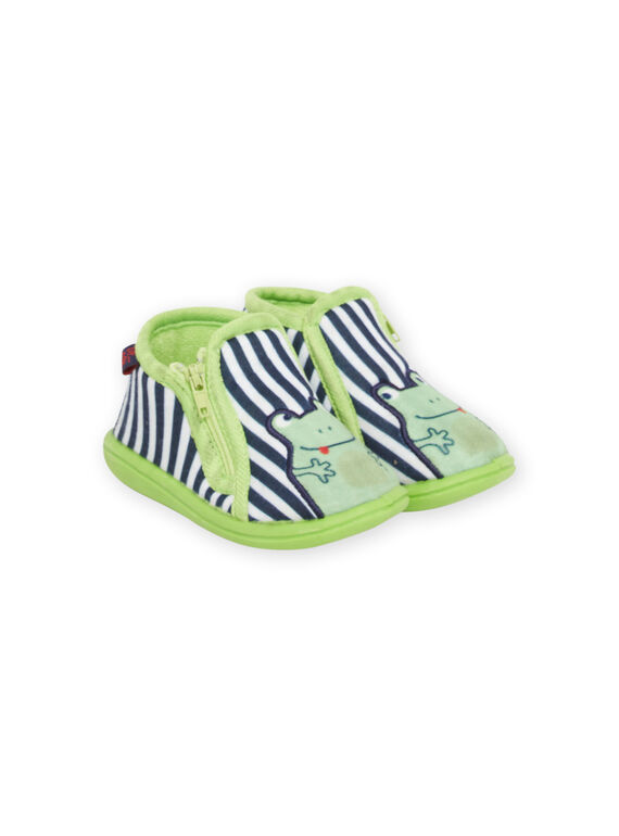 Bottillons verts, noirs et blancs bébé garçon NUPANTGREN / 22KK3821D0A000