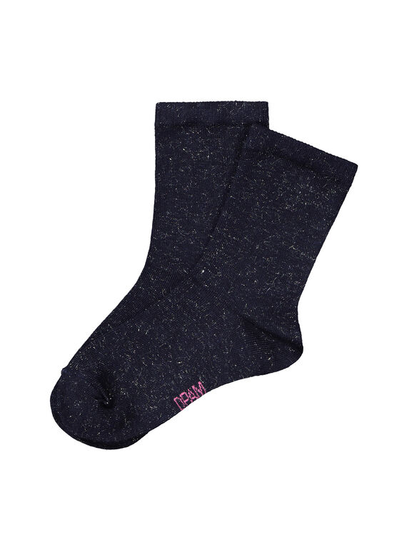 Chaussettes à paillettes fille FYAJOCHO4A / 19SI0134SOQ703