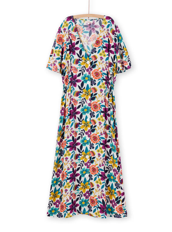 Robe manches courte, imprimé floral LAMUMROB1 / 21S993Z1ROB009