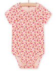 Body rose bébé fille NEFIBODROS / 22SH13J1BDL307
