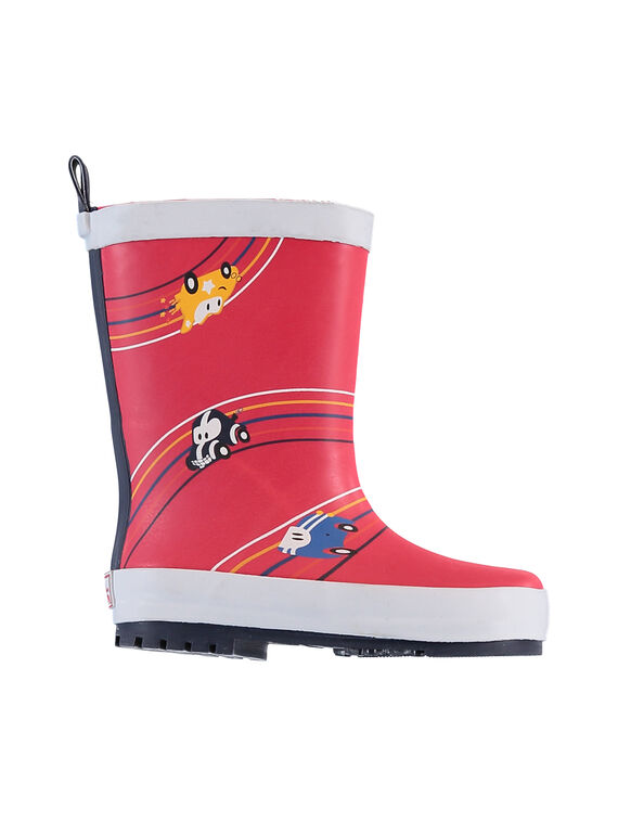 Bottes de pluie Rouge KBGBPVOIT / 20XK3862D0C050