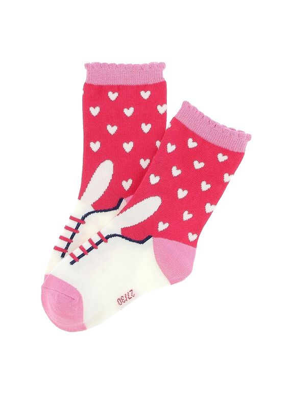 Chaussettes mi-hautes fille CYAHOCHO / 18SI01E2SOQ099