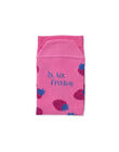 Chaussette rose fraise enfant NYODEPCHO19 / 22SI02WDSOQ318
