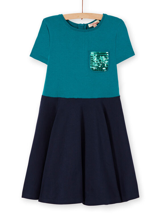 Robe Turquoise LAJOROB4 / 21S90132D2FC216