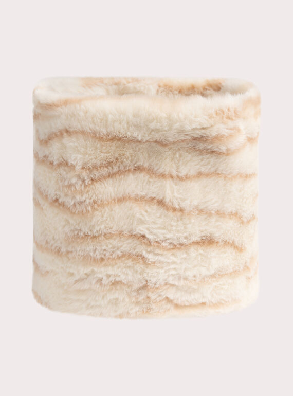 Snood en fausse fourrure pour fille VYAJOSNOO5 / 24WI01N2SNO003