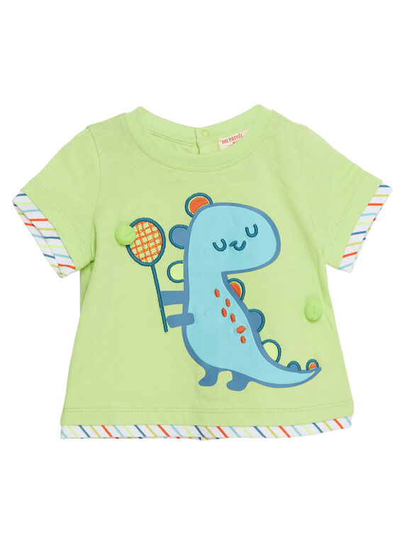 Tee Shirt Manches Courtes Jaune JUBOTI2 / 20SG10H1TMC108