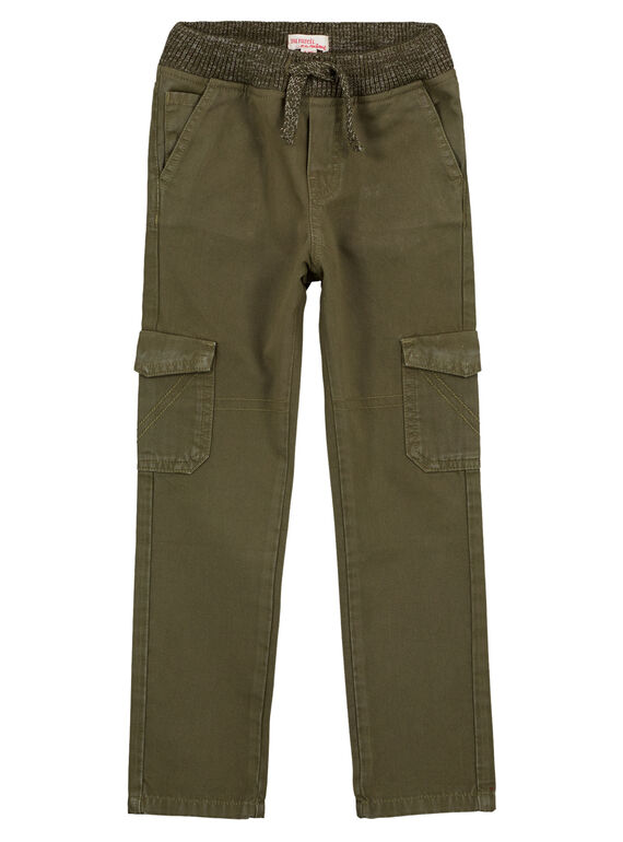 Pantalon Cargo Elastiqué KAKI GOJOPAMAT2 / 19W9024BD2B604