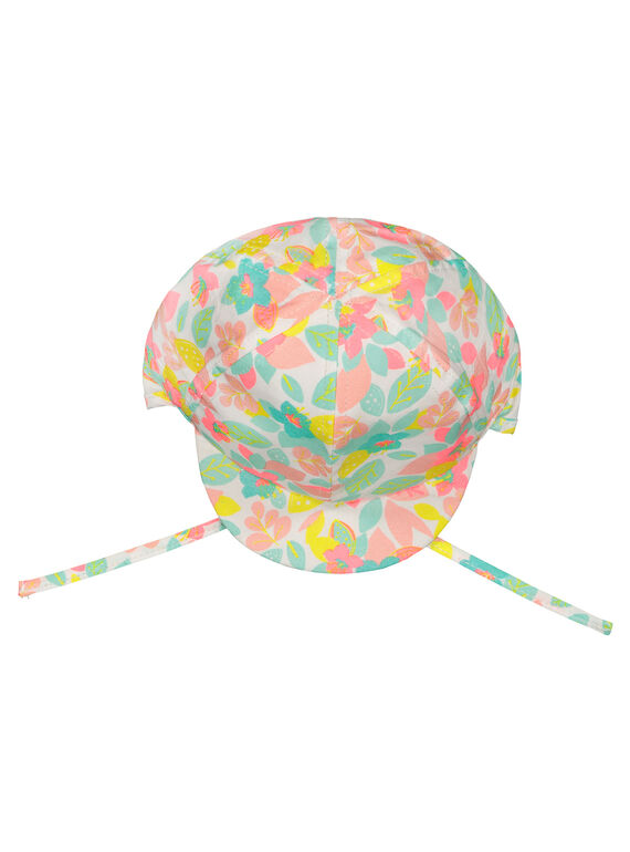 Casquette fleurie bébé fille FYICHA / 19SI09K1CHA099