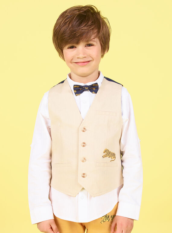 Gilet Sans Manches Beige LOJAUGIL / 21S902O1GSMA014