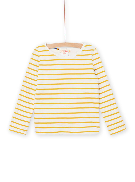 T-shirt manches longues réversible enfant fille NALUTEE1 / 22S901P3TML001