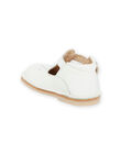 Salomés perforées blanches bébé garçon NUSALBASIB / 22KK3852D13000