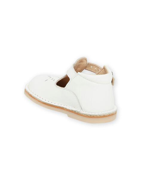 Salomés perforées blanches bébé garçon NUSALBASIB / 22KK3852D13000
